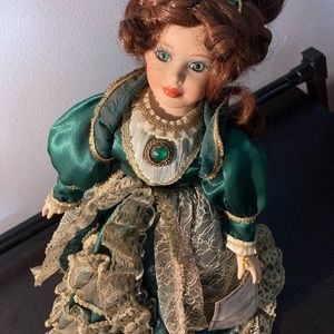 Birthstone Collection hand crafted Porcelain Doll